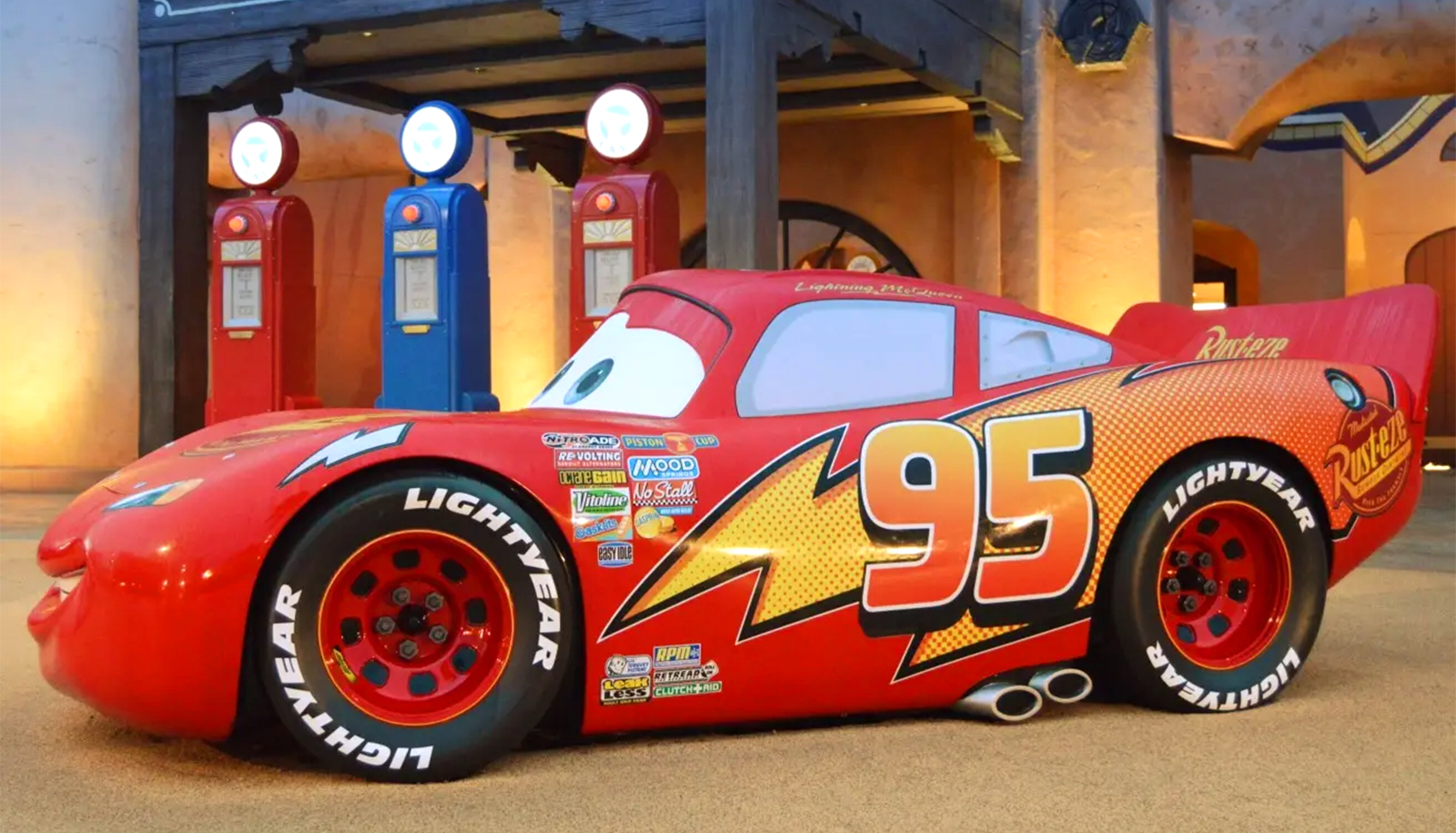 What kind of car is Lightning McQueen?